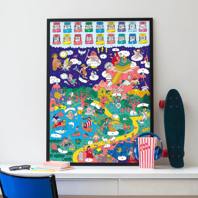 OMY Poster Mythology - Studio Play