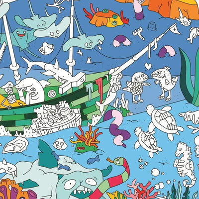 OMY Kleurposter Ocean