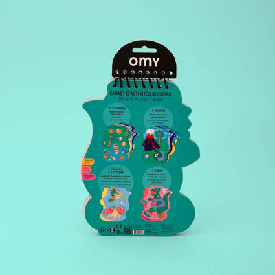 OMY Sticker Activity Book Dinos