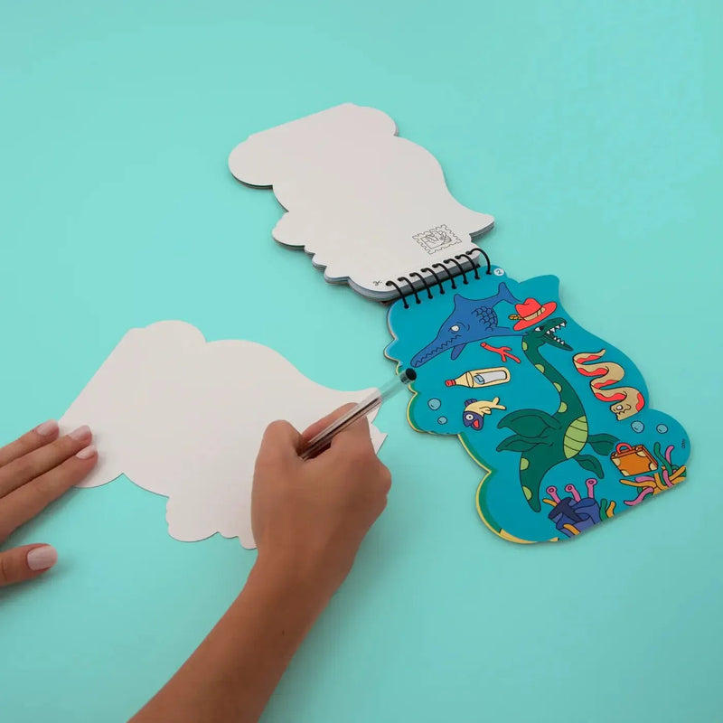 OMY Sticker Activity Book Dinos