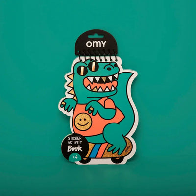 OMY Sticker Activity Book Dinos - Studio Play