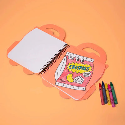 OMY Super Coloring & Stickers Book Yummy - Studio Play