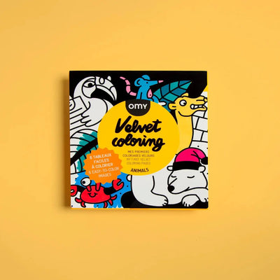 OMY Velvet Coloring Animals