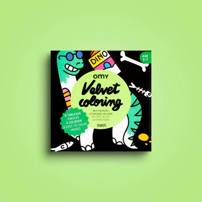 OMY Velvet Coloring Dino - Studio Play
