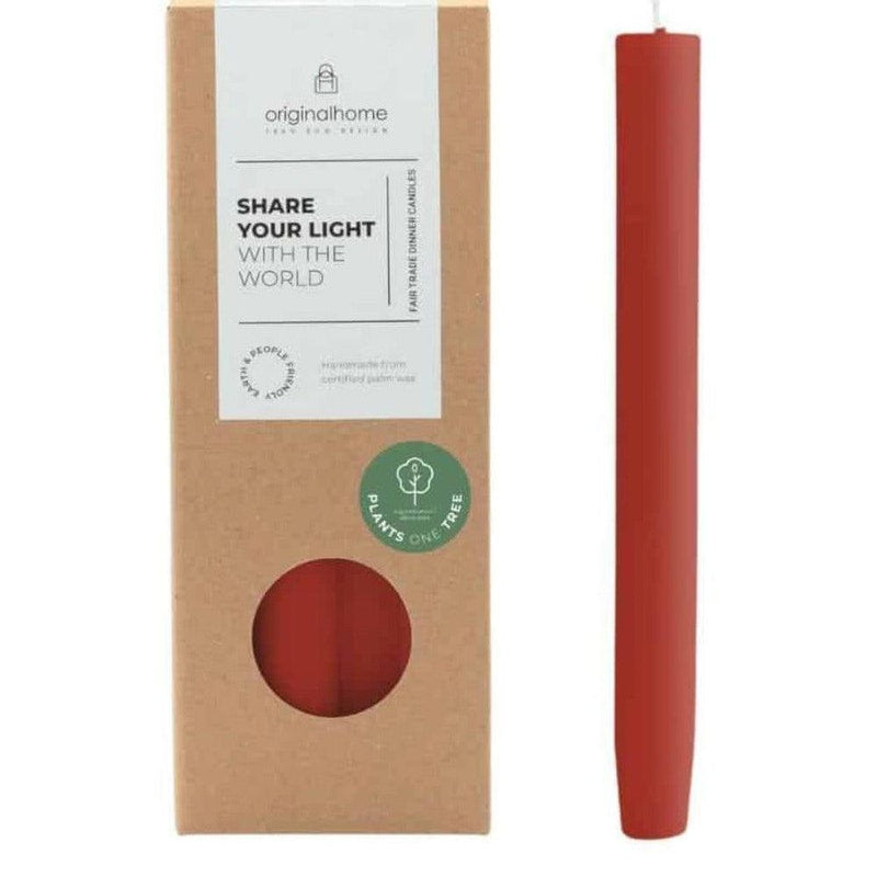 Original Home Dinner Candles Red