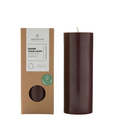 Original Home Pillar Candle Dark Grape