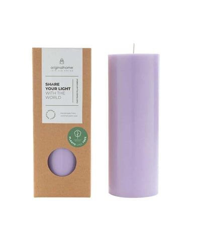 Original Home Pillar Candle Lavender