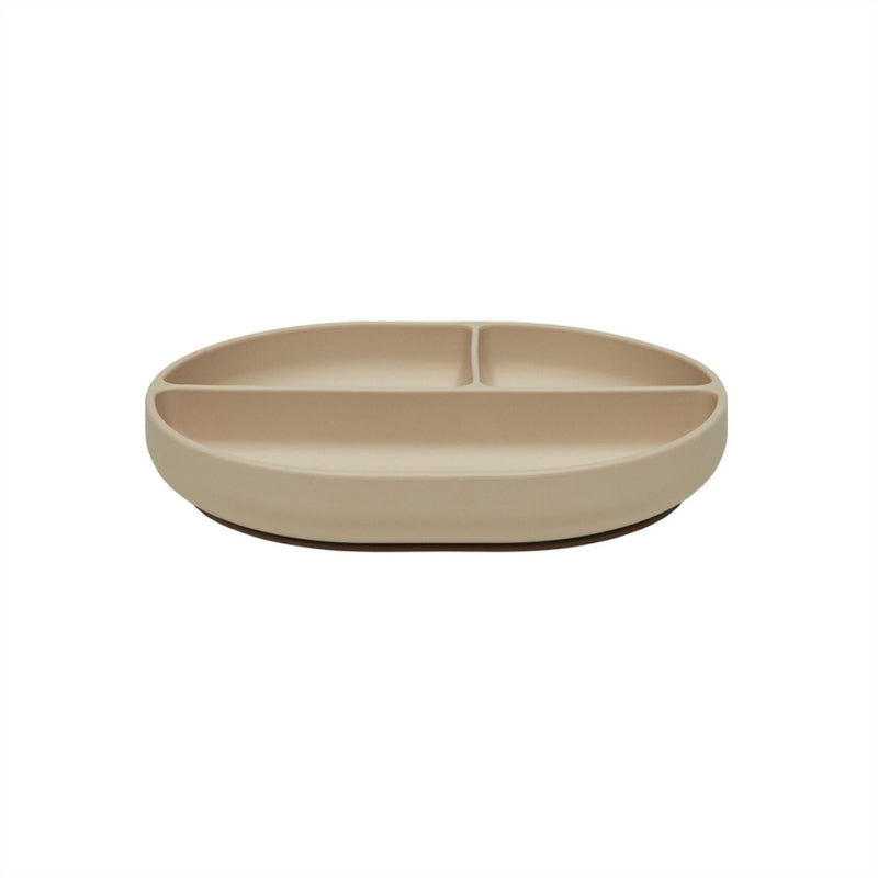 OYOY Enkei Suction Plate Beige - Studio Play