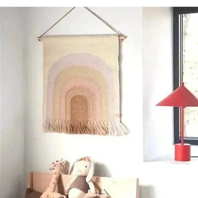 OYOY Follow The Rainbow Mini Wandtapijt Lavender