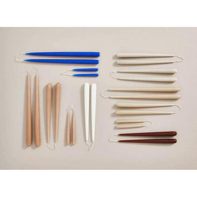 OYOY Fukai Kaarsen 2 Pack Clay Large - Studio Play