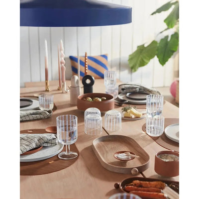 OYOY Hatto Pendant Large Optic Blue