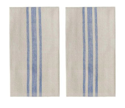 OYOY Linu Tea Towel 2-Pack Blue