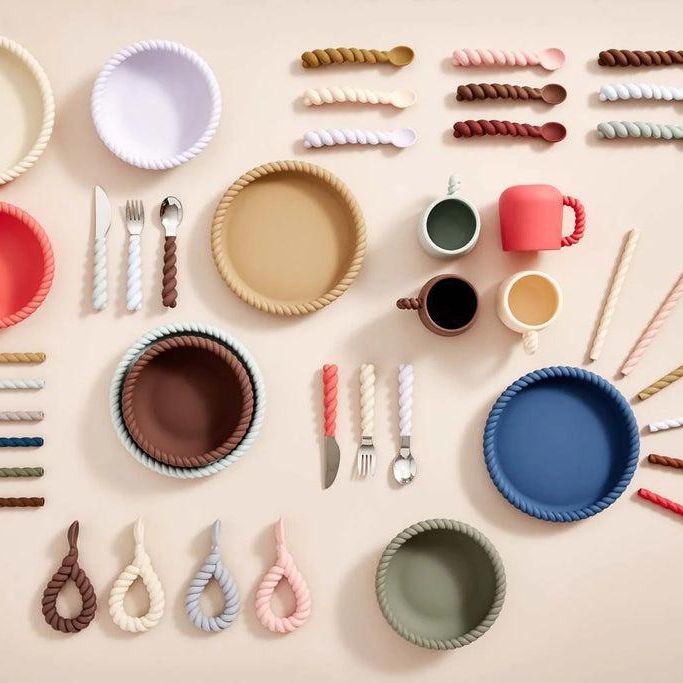 Oyoy Mellow Cutlery 3 - Pack Lavender / Vanilla / Red - Studio Play