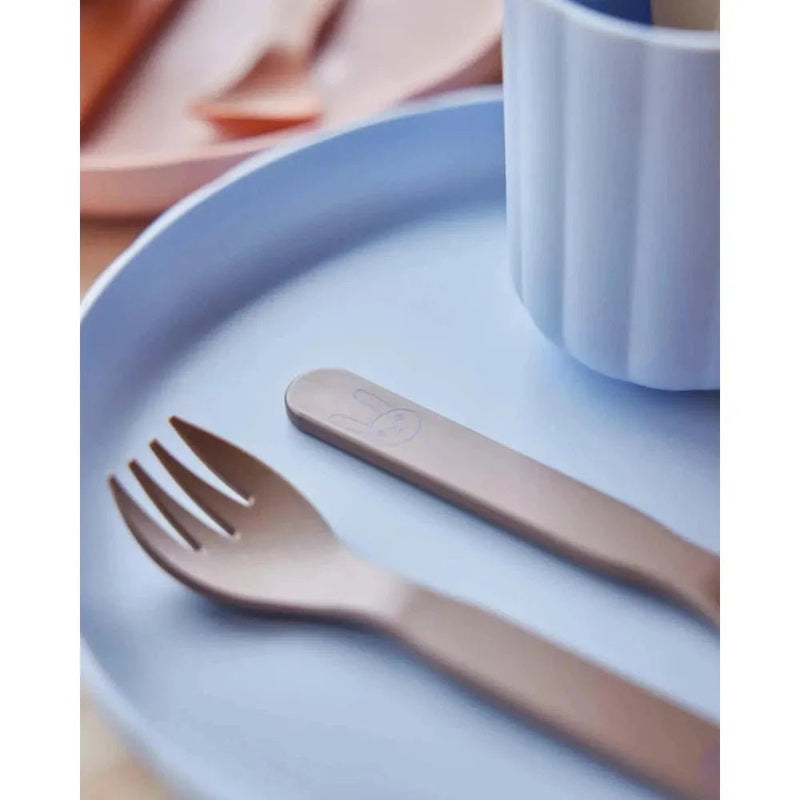 OYOY Pullo Plate & Bowl Rose/Apricot - Studio Play