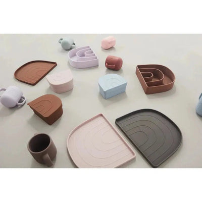 Oyoy Rainbow Snack Bowl Vanilla - Studio Play