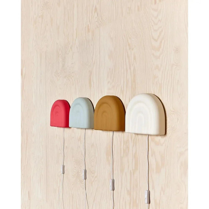 OYOY Rainbow Wall Lamp Pale Mint - Studio Play