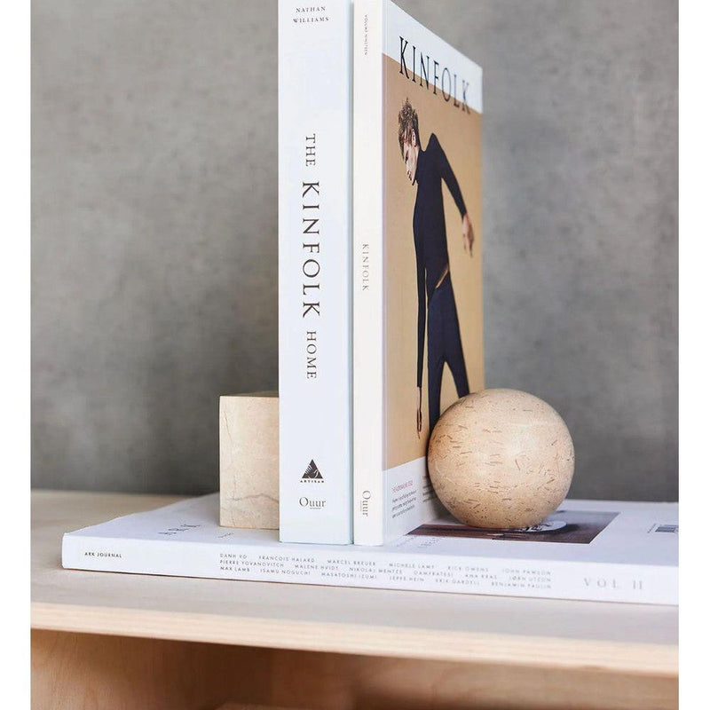 OYOY Savi Marble Bookend Beige - Studio Play