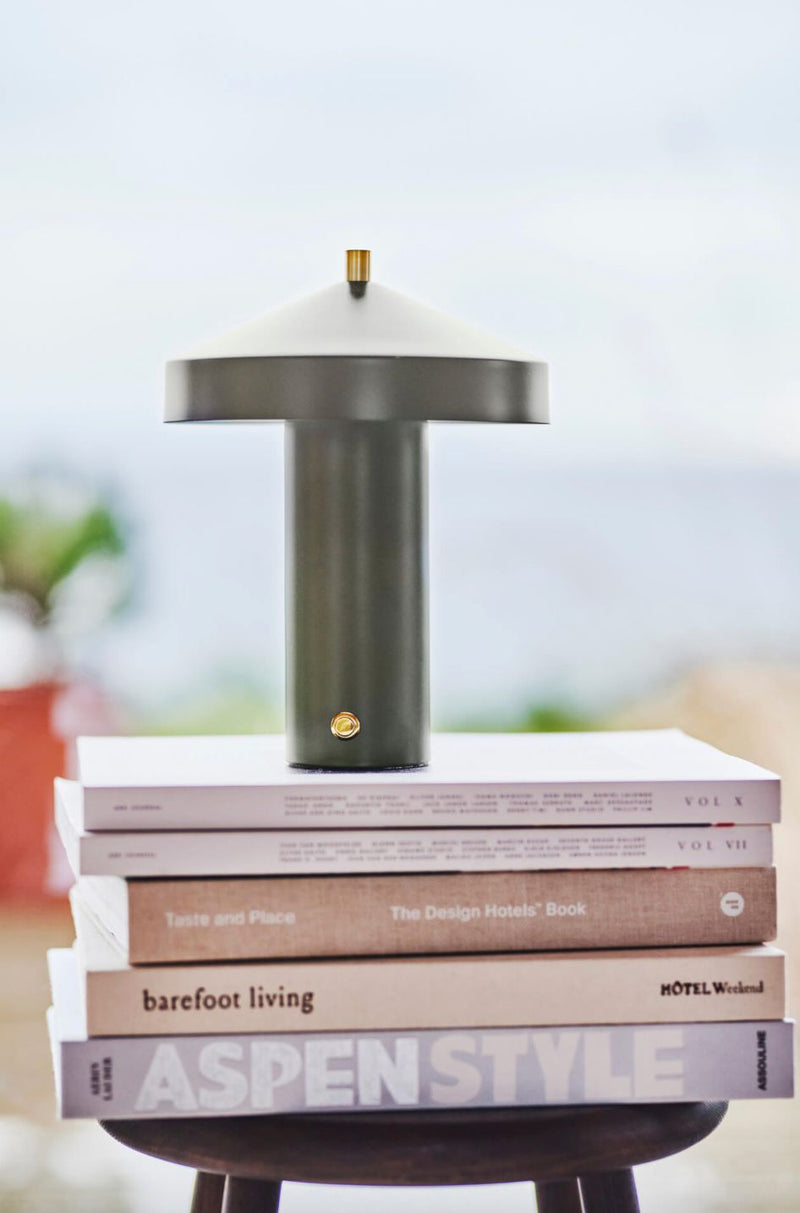OYOY Table LED Lamp HATTO Olive