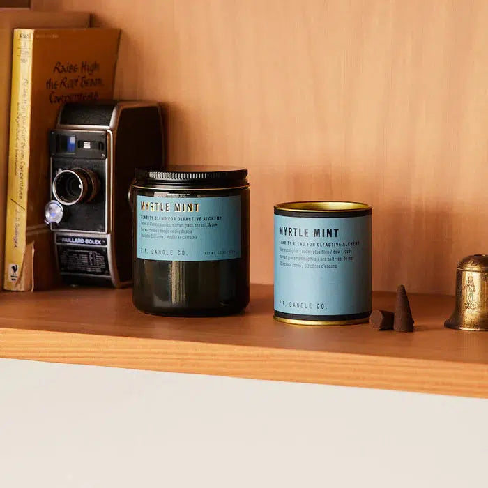 P.F. Candle Co Kaars Soyawax Myrtle Mint