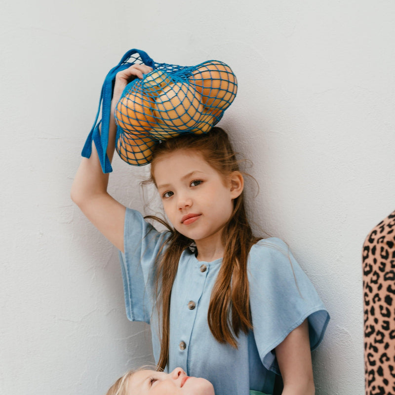 Petit Blush Butterfly Jumpsuit Light Blue - Studio Play