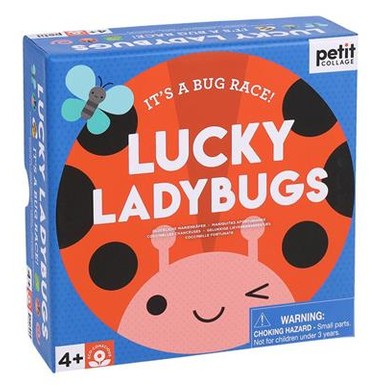 Petit Collage Board Game Lucky Ladybug