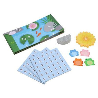 Petit Collage Frog Game Leaping Frog