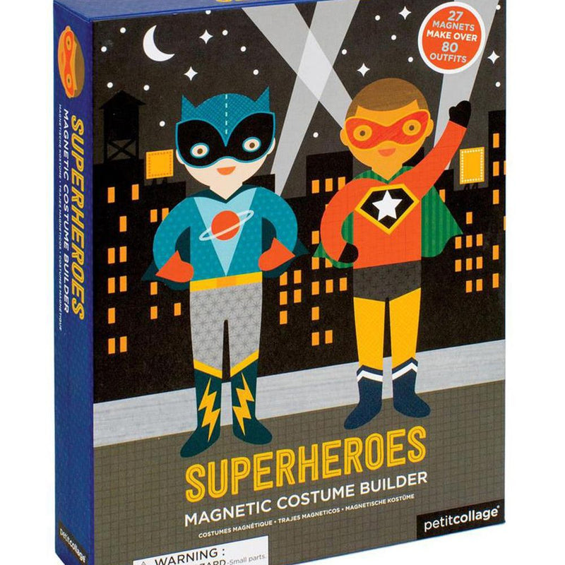 Petit Collage Magnetisch Aankleedspel Superhelden