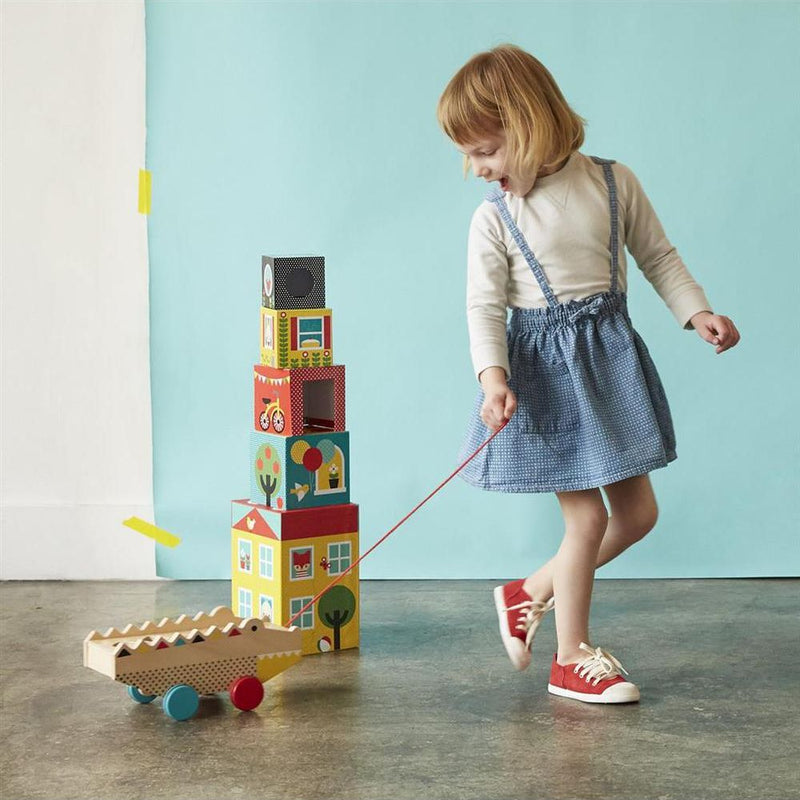 Petit Collage Trekdier Olifant - Studio Play