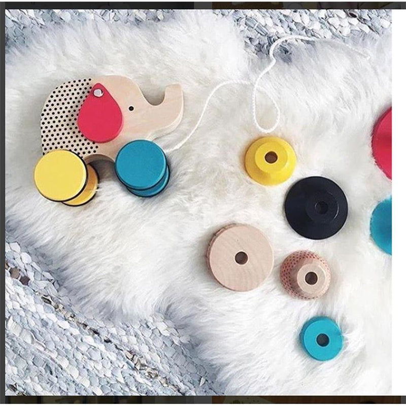 Petit Collage Trekdier Olifant - Studio Play