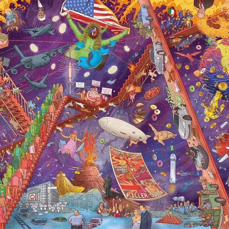 Piab Puzzle In A Bag Ups And Downs Of 2021 - Studio Play