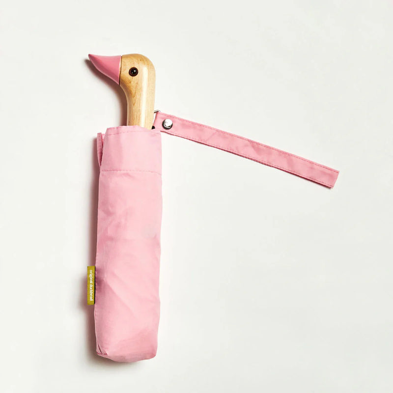 Compacte Eenden Paraplu Pink Original Duckhead