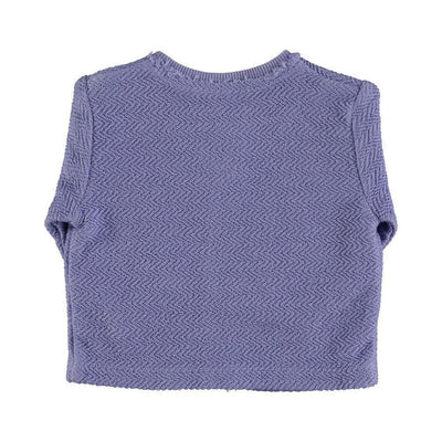 Piupiuchick Baby Newborn Cardigan Purple - Studio Play