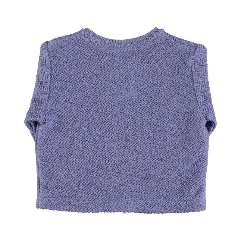 Piupiuchick Baby Newborn Cardigan Purple - Studio Play