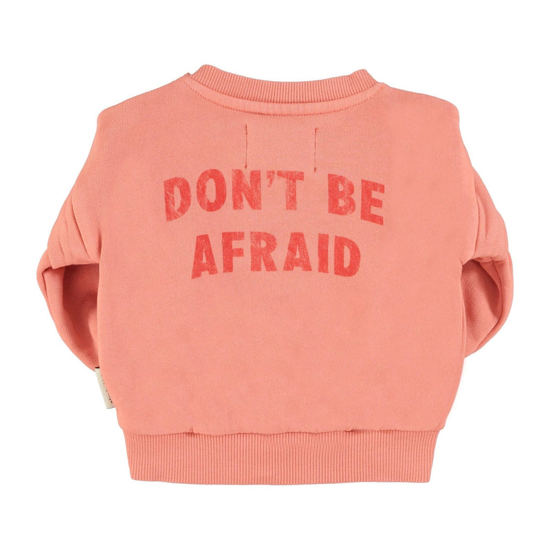 Piupiuchick Baby Sweatshirt Pink With "hey jude" Print - Studio Play