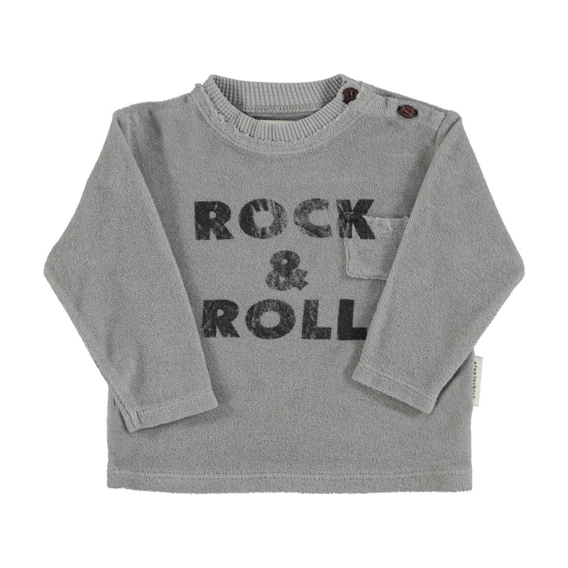 Piupiuchick Baby Terry Cotton Longsleeve T&