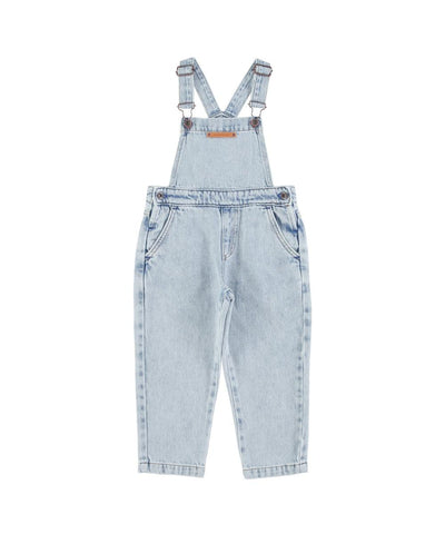 Piupiuchick Dungarees Washed Blue Denim