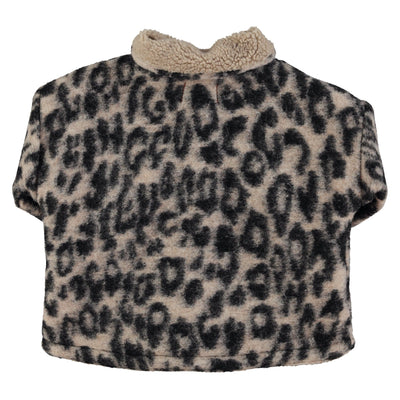 Piupiuchick Jacket Ecru With Animal Print - Studio Play