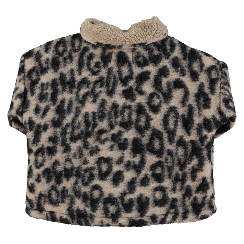 Piupiuchick Jacket Ecru With Animal Print - Studio Play