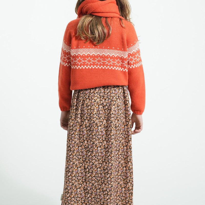 Piupiuchick Jacquard Sweater Red - Studio Play
