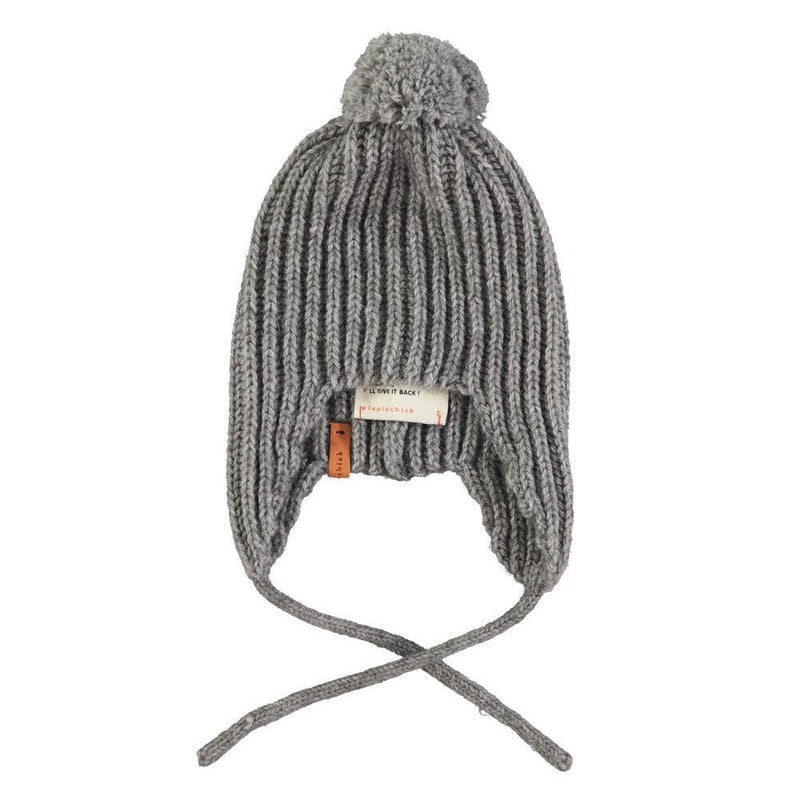 Piupiuchick Knitted Bonnet Grey - Studio Play