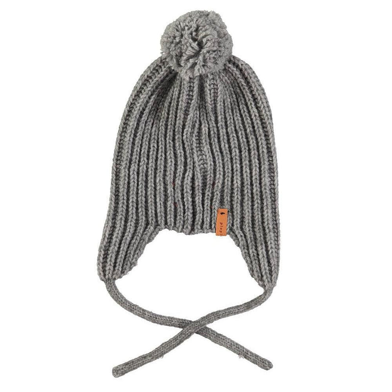 Piupiuchick Knitted Bonnet Grey - Studio Play