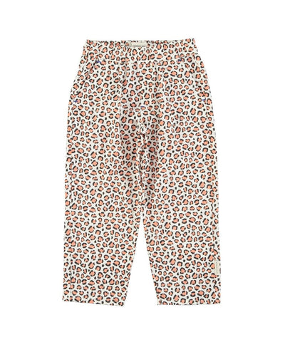 Piupiuchick Trousers Ecru Animal Print