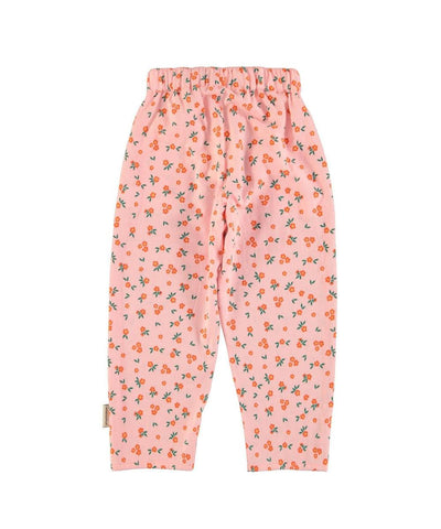 Piupiuchick Trousers Pink Flowers