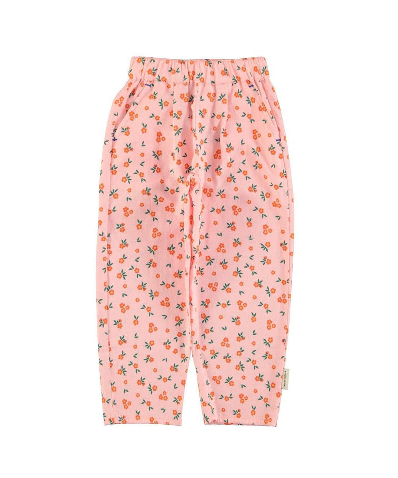 Piupiuchick Trousers Pink Flowers