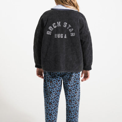 Piupiuchick Unisex Trousers Blue With Animal Print - Studio Play