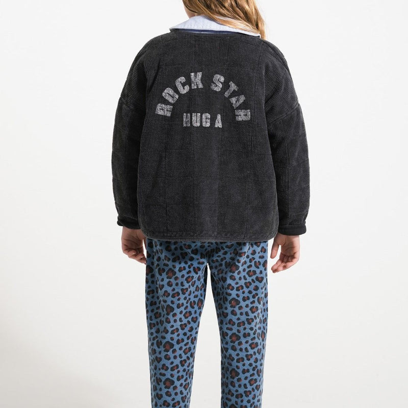 Piupiuchick Unisex Trousers Blue With Animal Print - Studio Play
