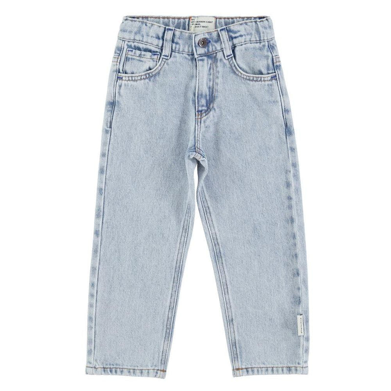 Piupiuchick Unisex Trousers Washed Blue Denim - Studio Play