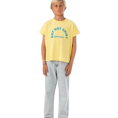 Piupiuchick Unisex Trousers Washed Light Blue Denim - Studio Play