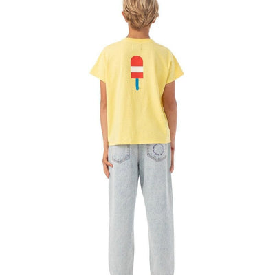 Piupiuchick Unisex Trousers Washed Light Blue Denim - Studio Play