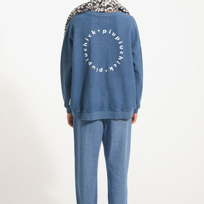 Piupiuchick Unisex Trousers Washed Navy Denim - Studio Play